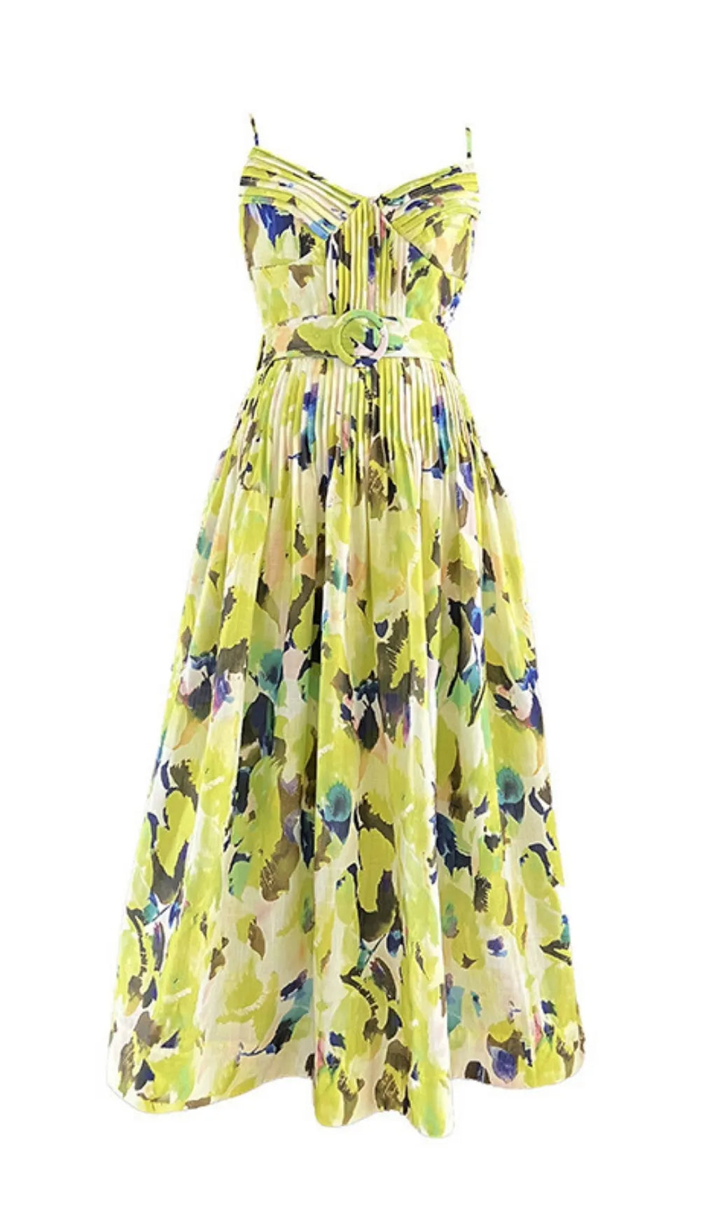 Eadlyn Printed Strappy Maxi Dress Flowering Girl