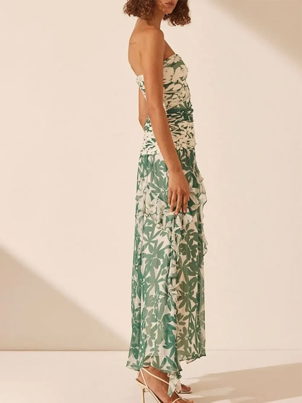 Assisi Printed Bohemia Maxi Dress Flowering Girl
