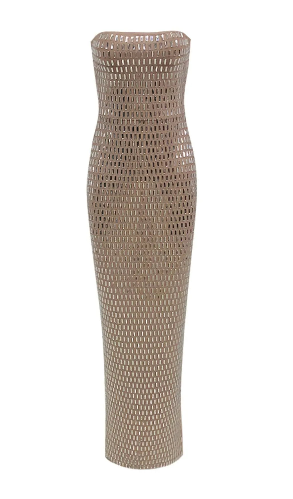 Barbara Crystal Embellished Maxi Dress Flowering Girl