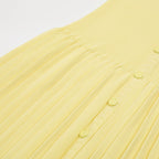 Jackie Yellow Knit Cardigan & Maxi Dress Flowering Girl