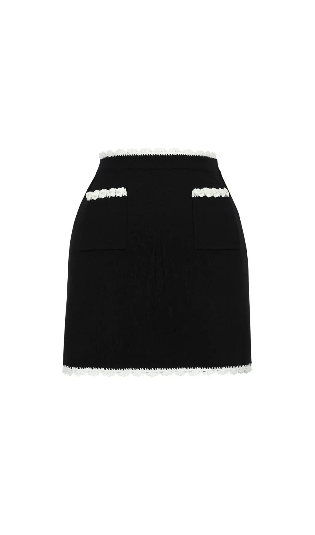 Crochet Mini Skirt Flowering Girl