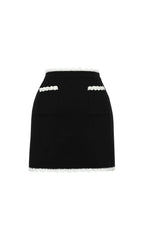 Crochet Mini Skirt Flowering Girl