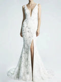 Maylise White Sequin Embellished Maxi Dress Flowering Girl