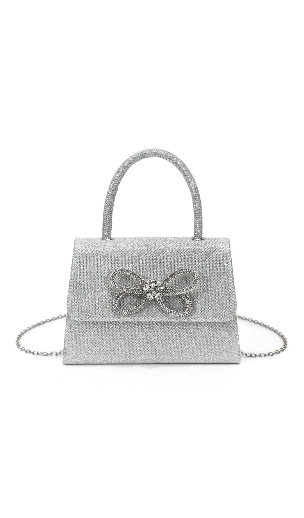 Leeba Bowknot Diamante Handbag Flowering Girl