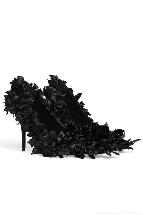 Aleah Bow-embellished Pumps Flowering Girl