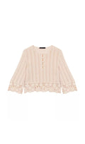 CROCHET TRIM TOP Flowering Girl