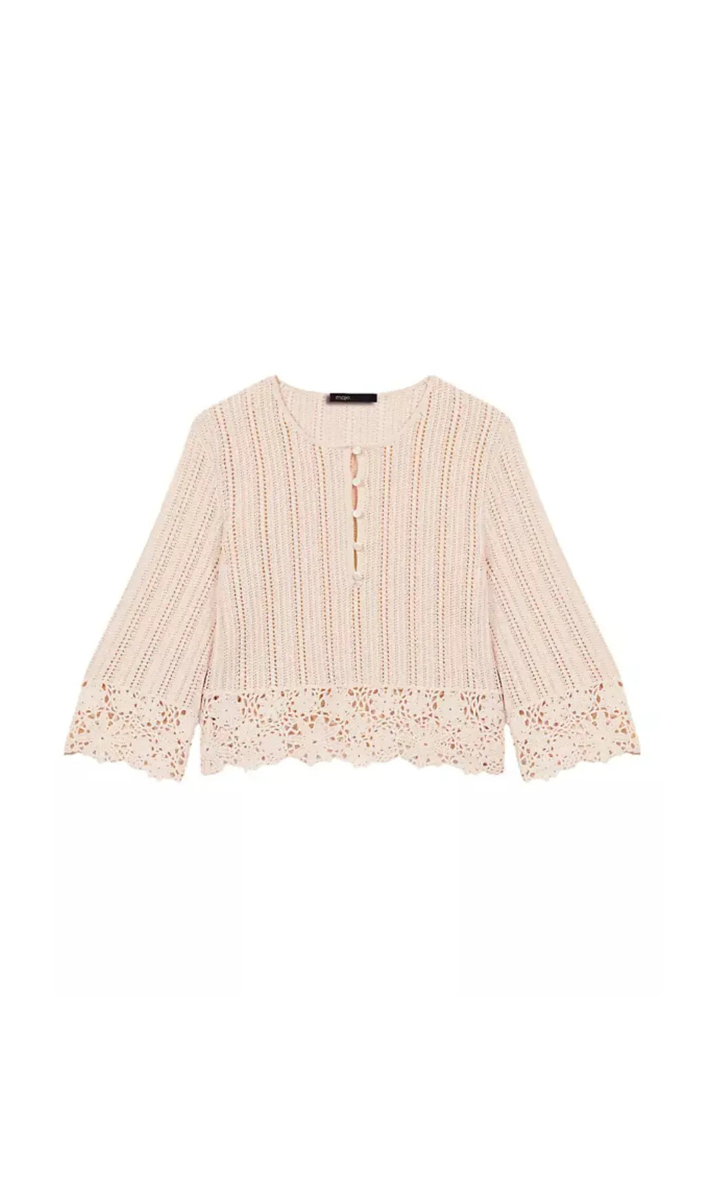 CROCHET TRIM TOP Flowering Girl