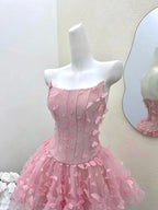 Adara Butterfly Corset Mini Dress Flowering Girl