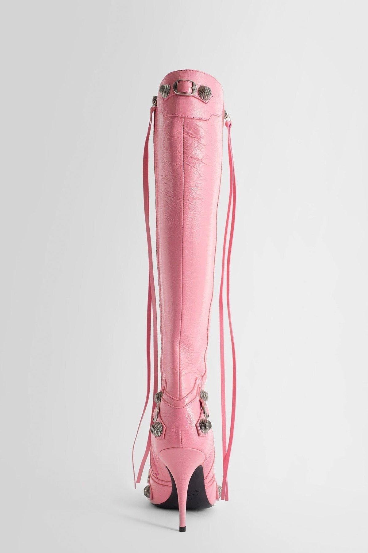 Shilia Zip Knee-high Boots - Pink Flowering Girl