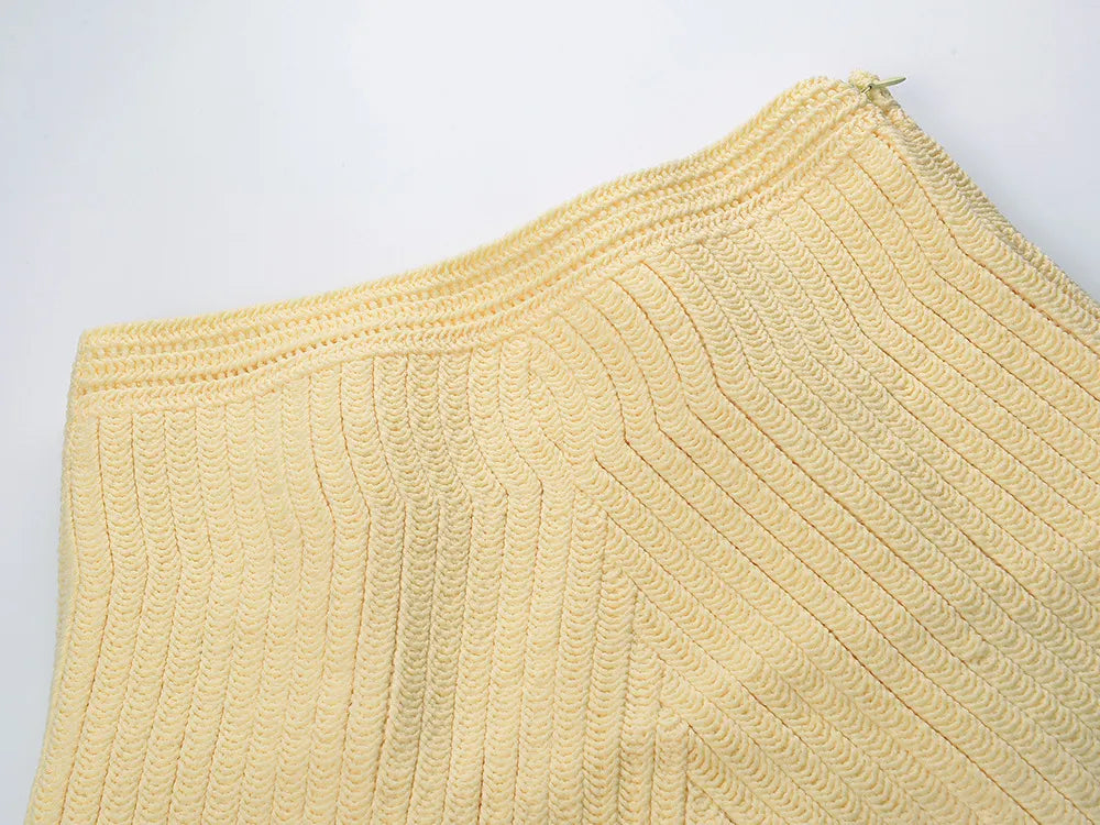 Crochet Midi Skirt Flowering Girl