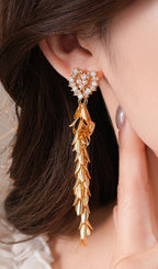 Dai Heart Earrings Flowering Girl