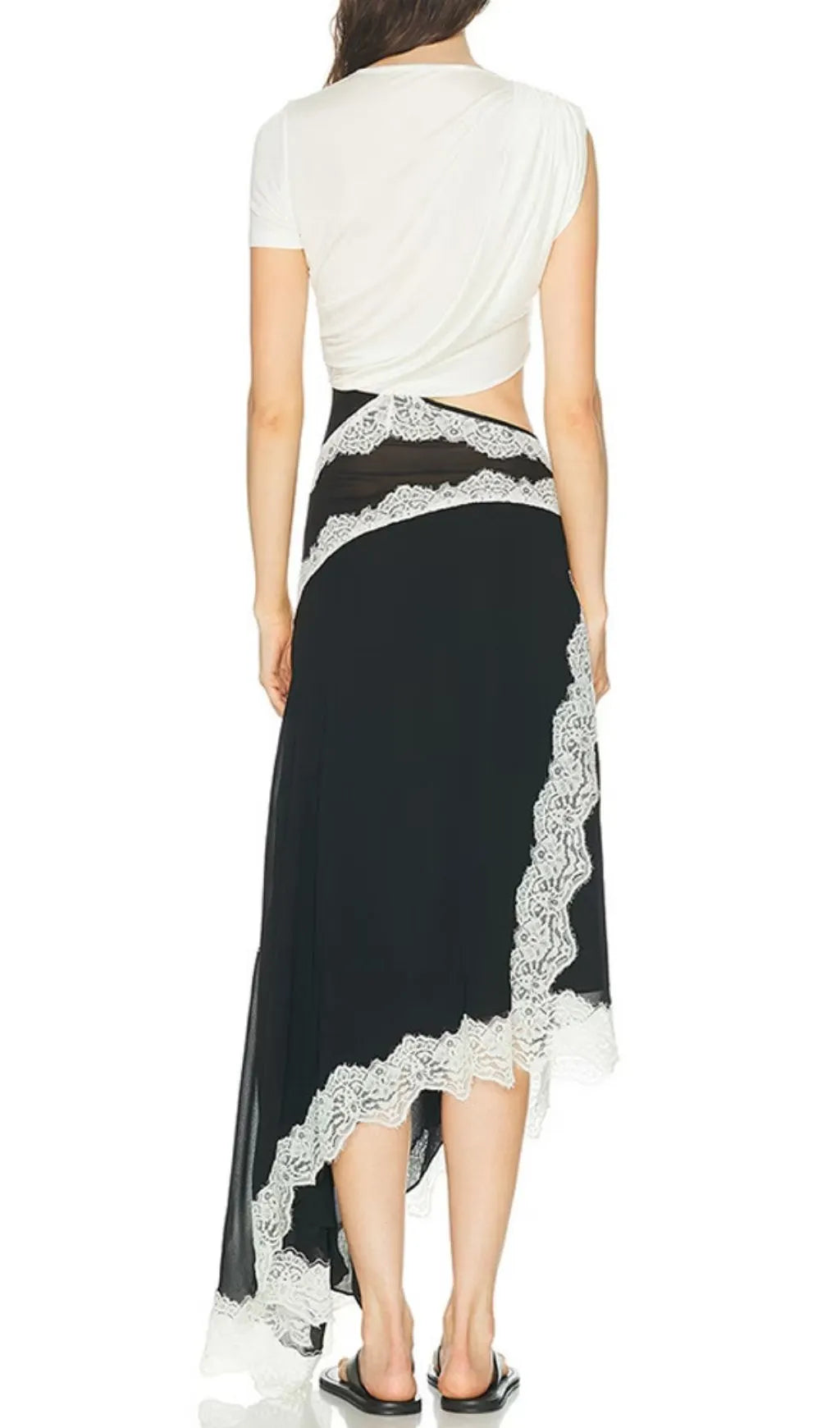 Lettie Cutout Lace Maxi Dress Flowering Girl