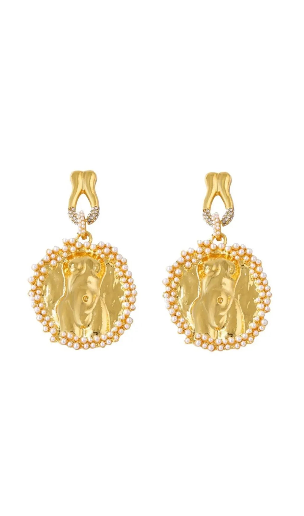 Ulyxor Pearl Earrings Flowering Girl