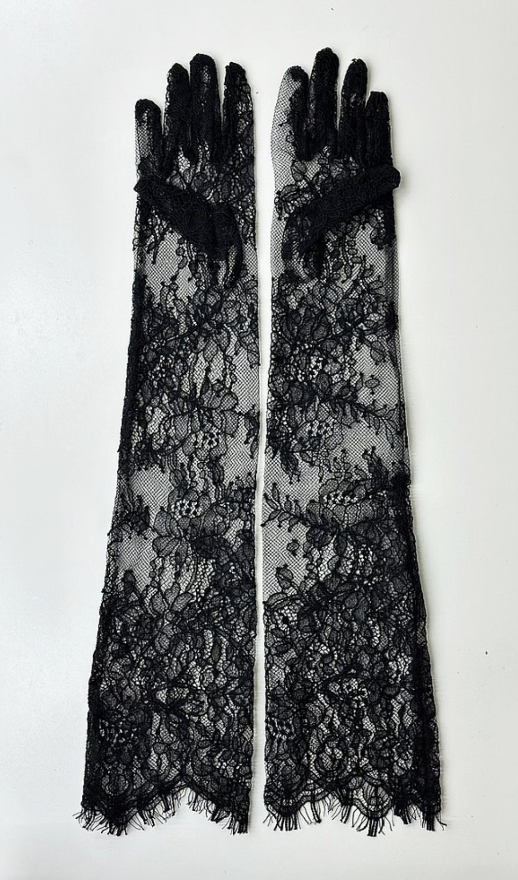 Pom Lace Handmade Long Gloves Flowering Girl