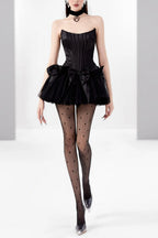 Mael Femme Coppélia Dress-Black Flowering Girl