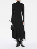 Mariella Black Long Sleeve Maxi Dress Flowering Girl