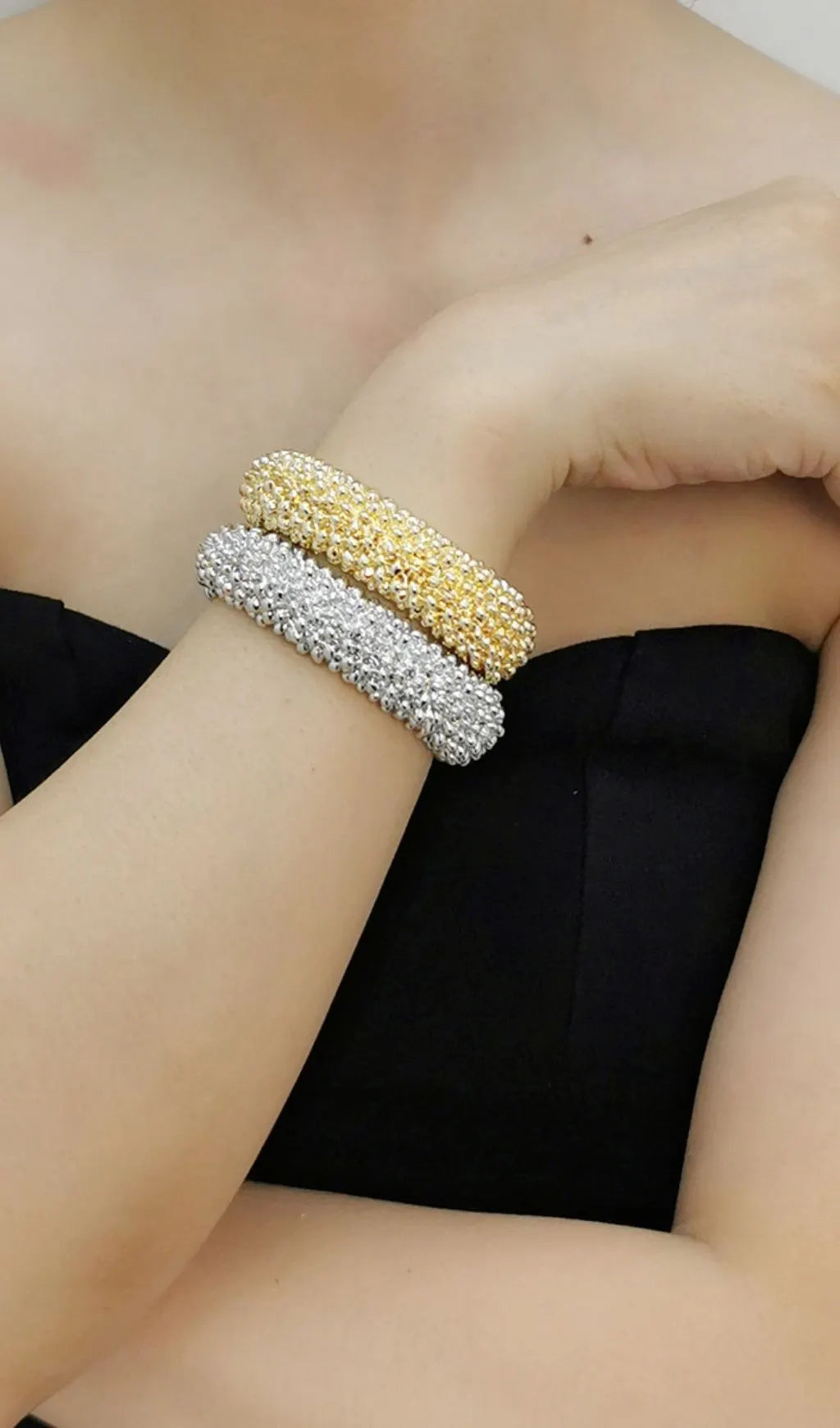 Oryviel Cuff Bracelet Flowering Girl