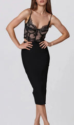 Peylor Spaghetti Lace Top Flowering Girl