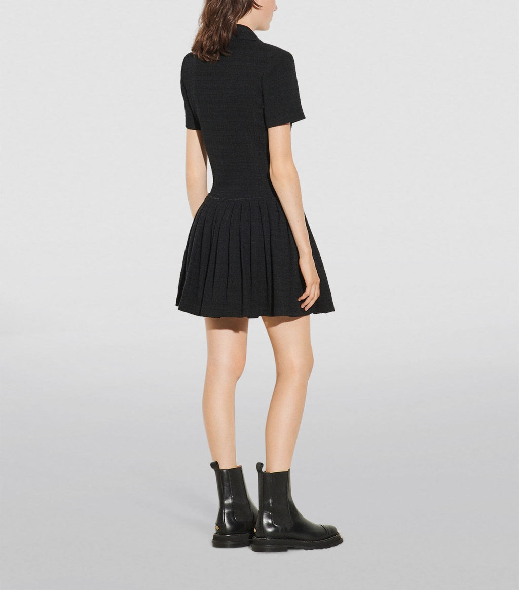 SHORT TWEED COAT DRESS Flowering Girl