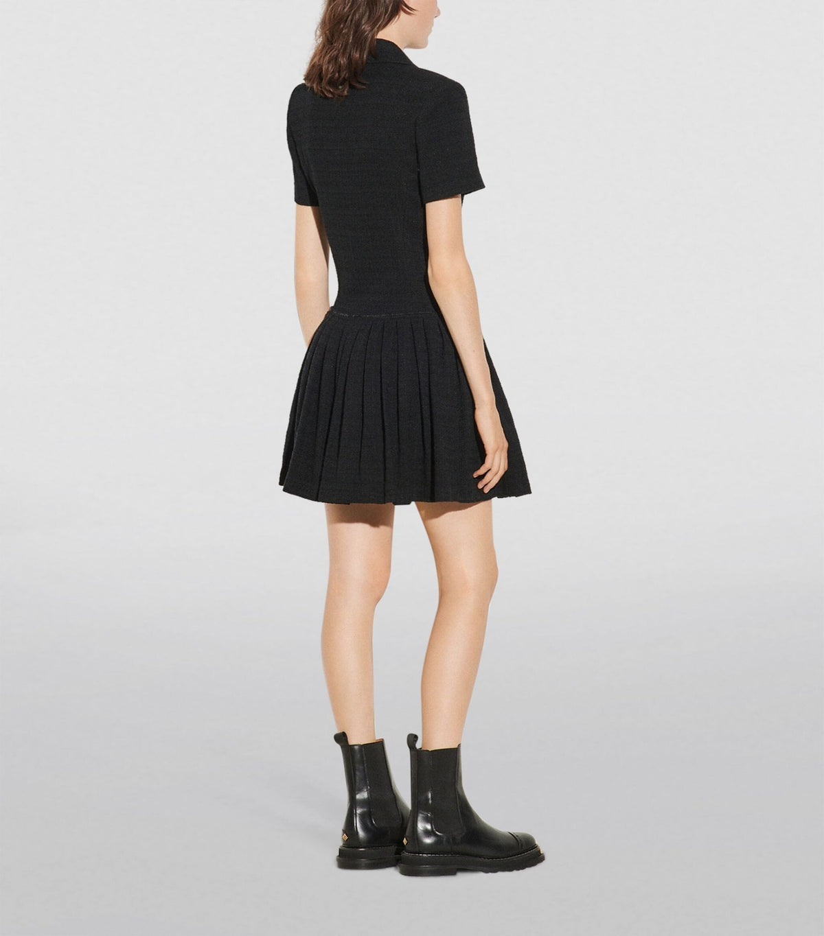SHORT TWEED COAT DRESS Flowering Girl