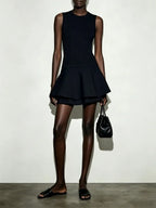 Maka Sleeveless Knit Mini Dress Flowering Girl