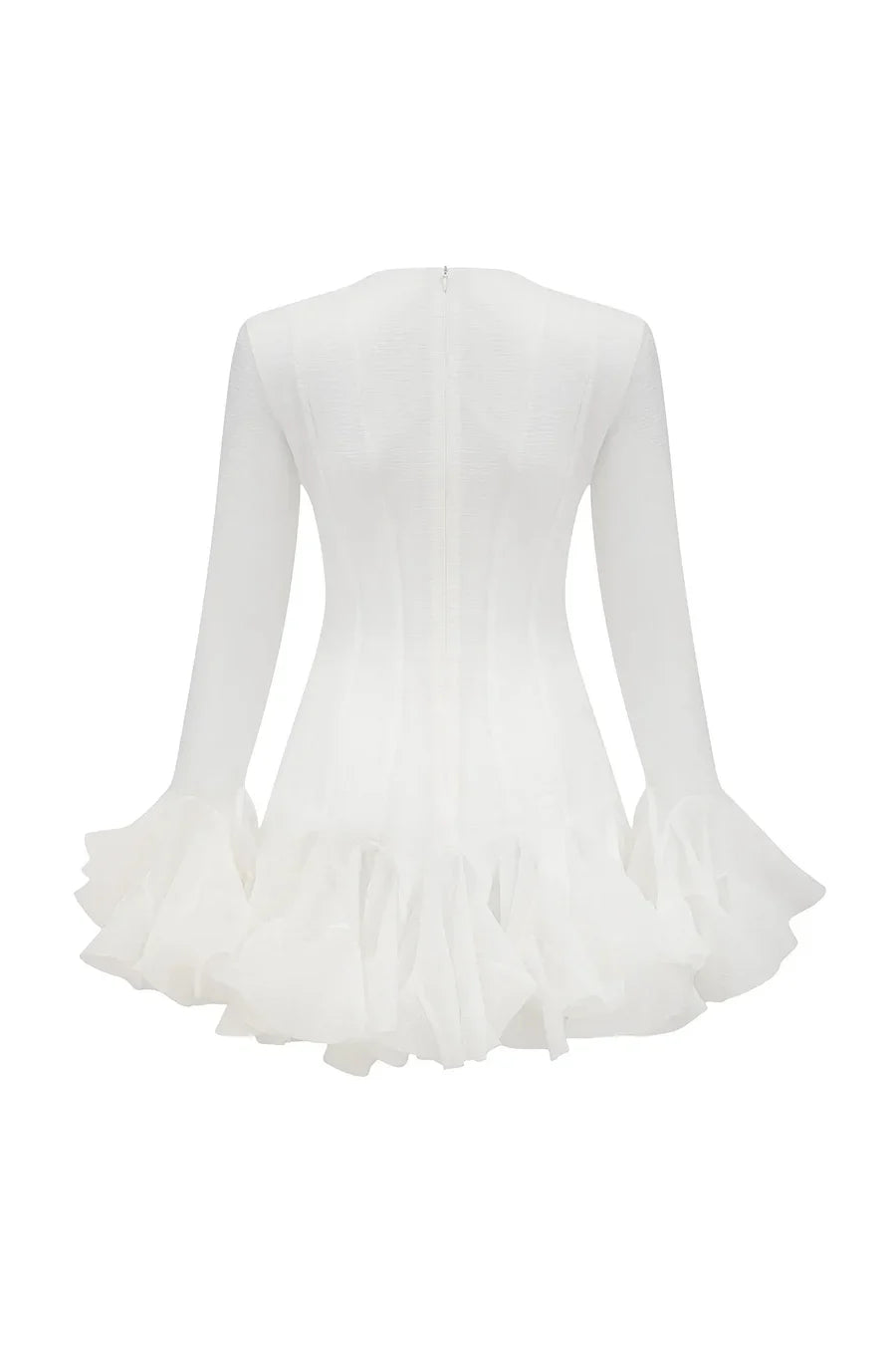 Jocelyn Ruffled Mini Dress Flowering Girl