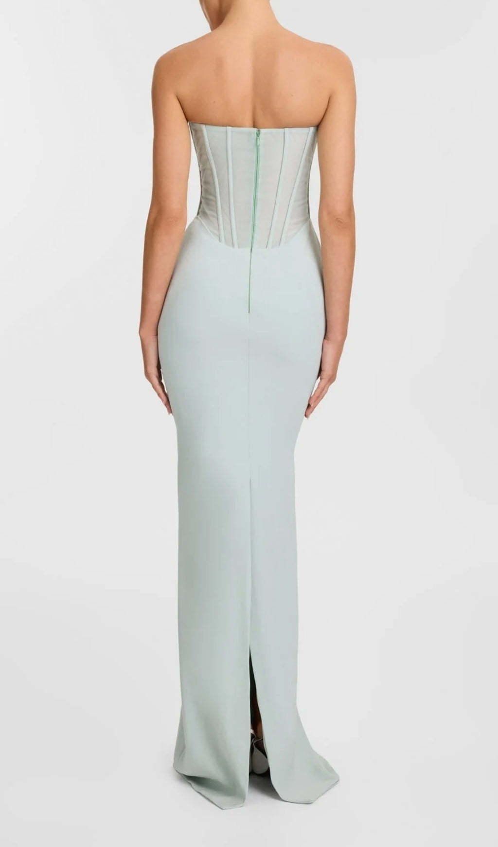 Eston Strapless Corset Maxi Dress Flowering Girl