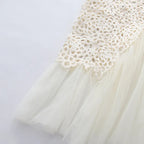 Lelio Embelllished Mesh Mini Dress Flowering Girl