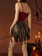 Embrisa Eyelet Fringe Skirt Flowering Girl