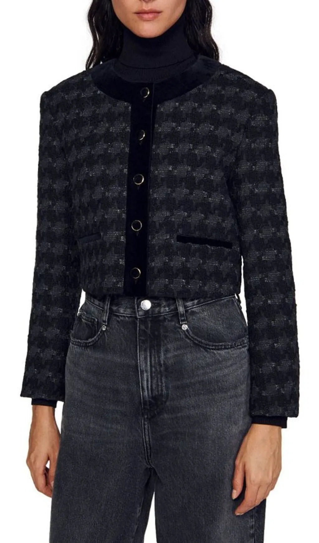 VALI TWEED CROPPED JACKET Flowering Girl