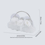 Anamika Flower Embellished Clutch Flowering Girl