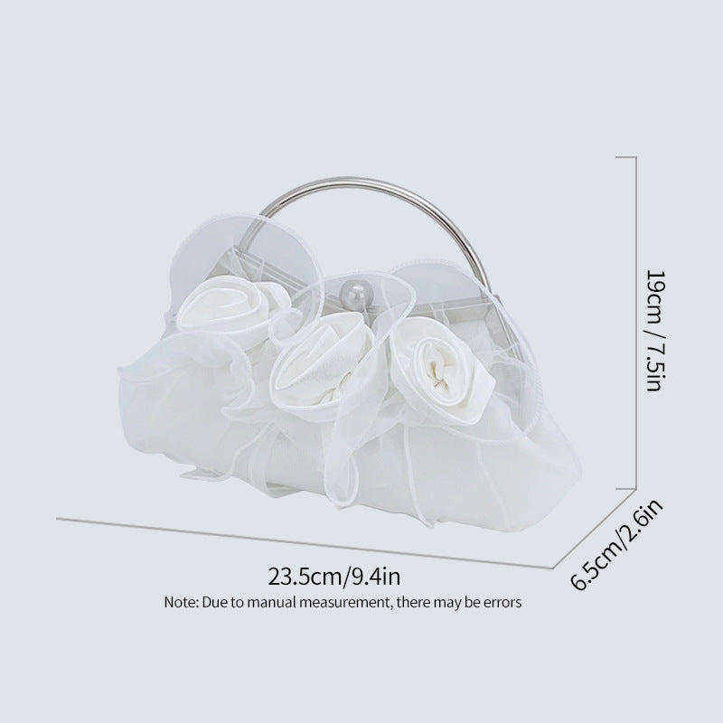 Anamika Flower Embellished Clutch Flowering Girl