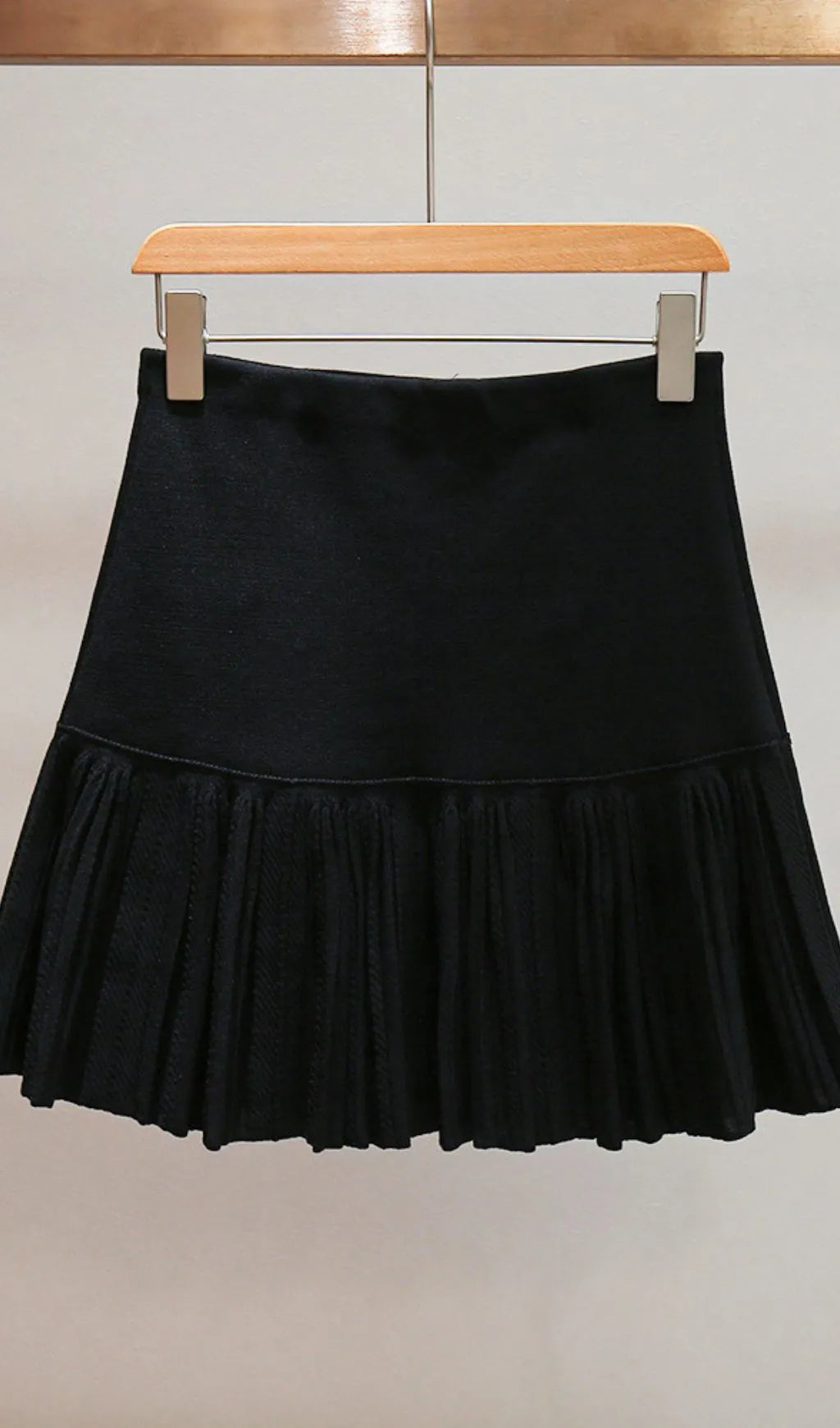 Double Breasted Ruffle Mini Skirt Flowering Girl