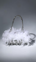 Sequin Feather Shoulder Bag Flowering Girl