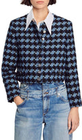 BOULOGNE TWEED CROPPED JACKET Flowering Girl