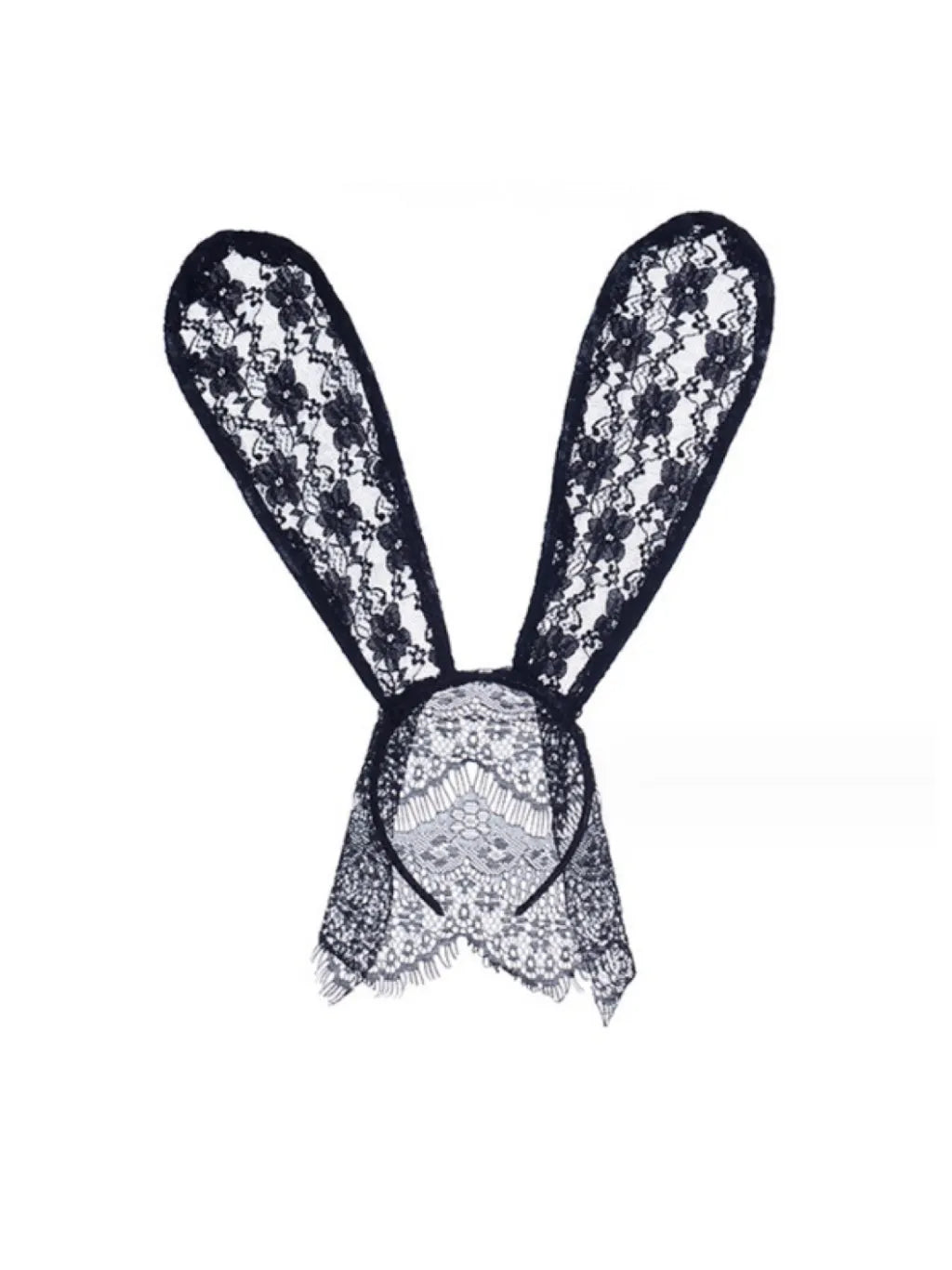 Hollow Lace Bunny Ear Flowering Girl