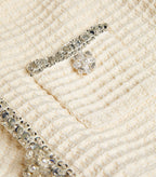 CREAM KNIT CARDIGAN Flowering Girl