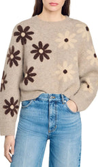 Maguy Sweater Flowering Girl