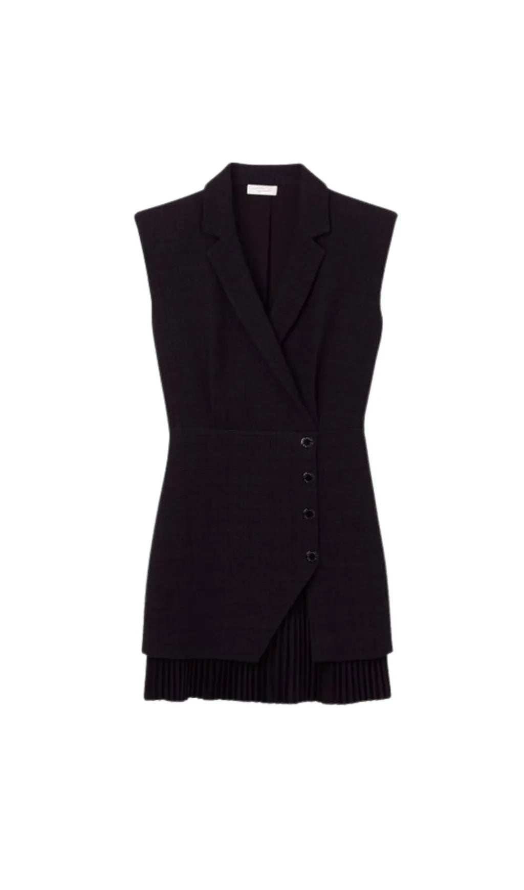 PLEATED TWEED MINI DRESS Flowering Girl