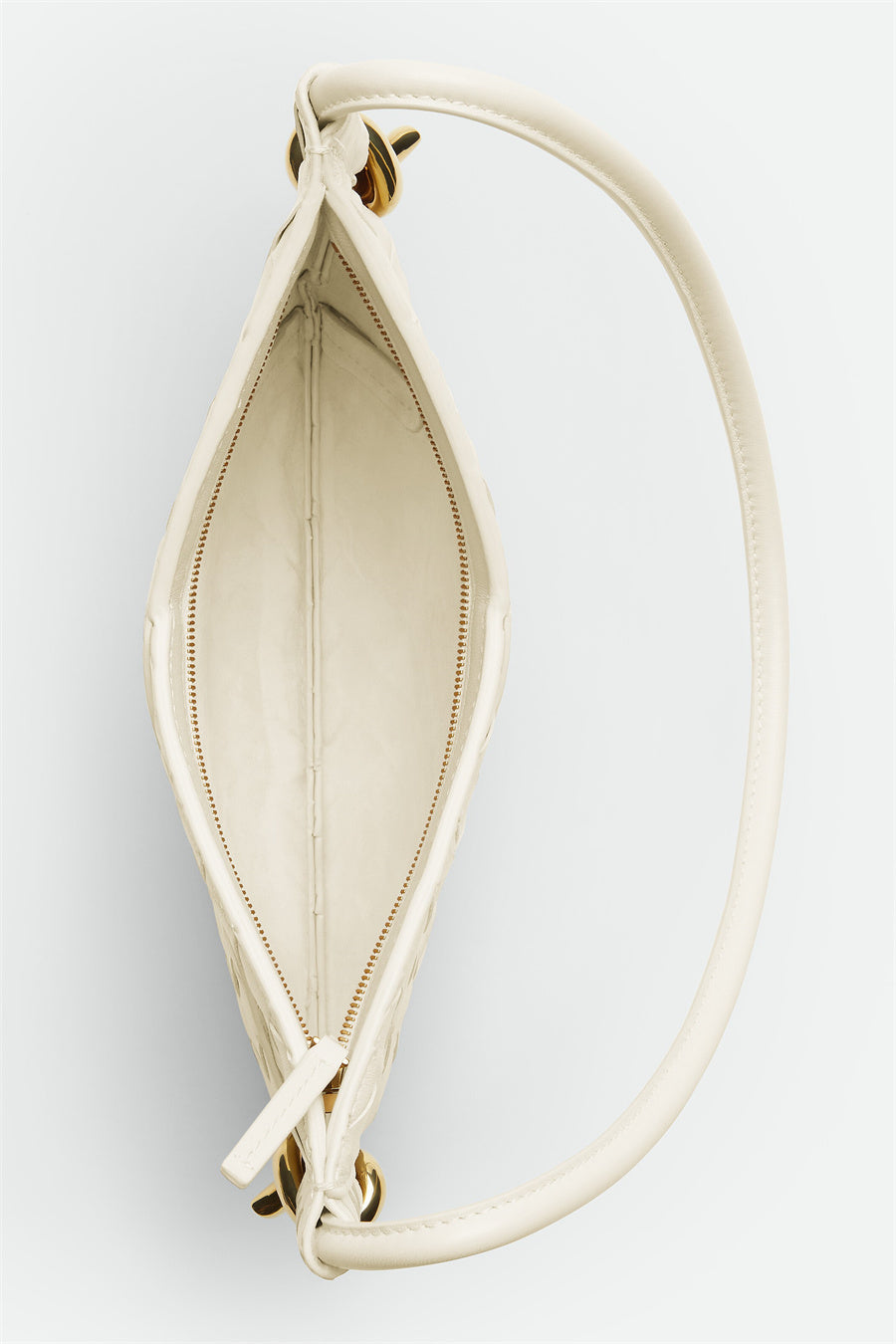 Azalea Weave Mini Shoulder Bag - White Flowering Girl