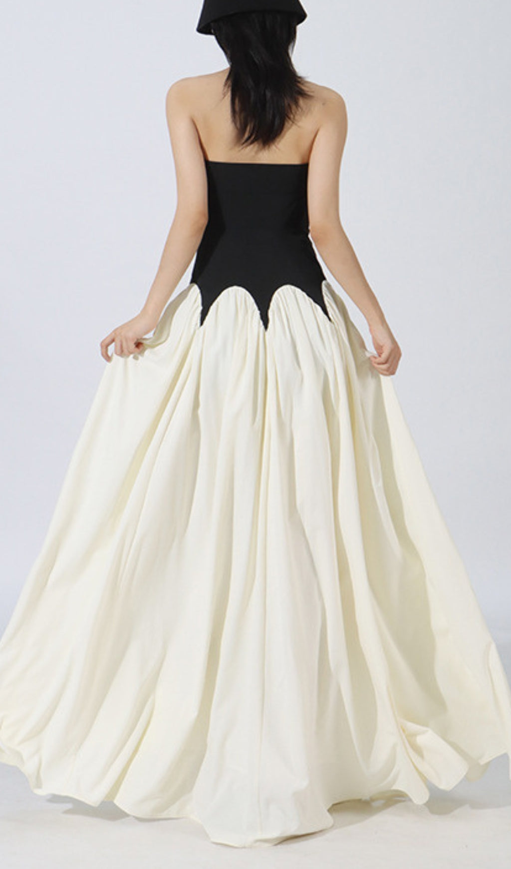 Dustie Strapless Maxi Dress Flowering Girl