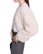 FAUX FUR SLEEVE JACKET Flowering Girl