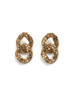 Tyora Circle Crystal Earrings Flowering Girl