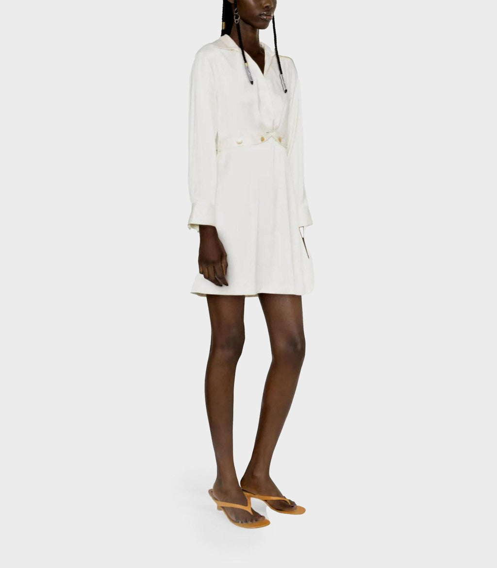 TWIST-FRONT MINI DRESS Flowering Girl