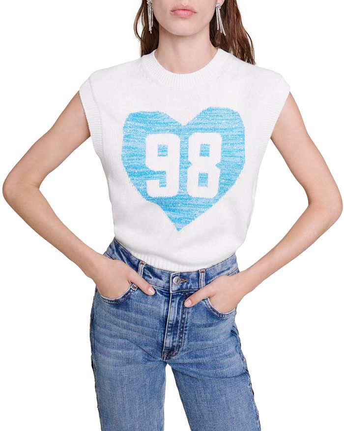 MYHEART SLEEVELESS SWEATER Flowering Girl