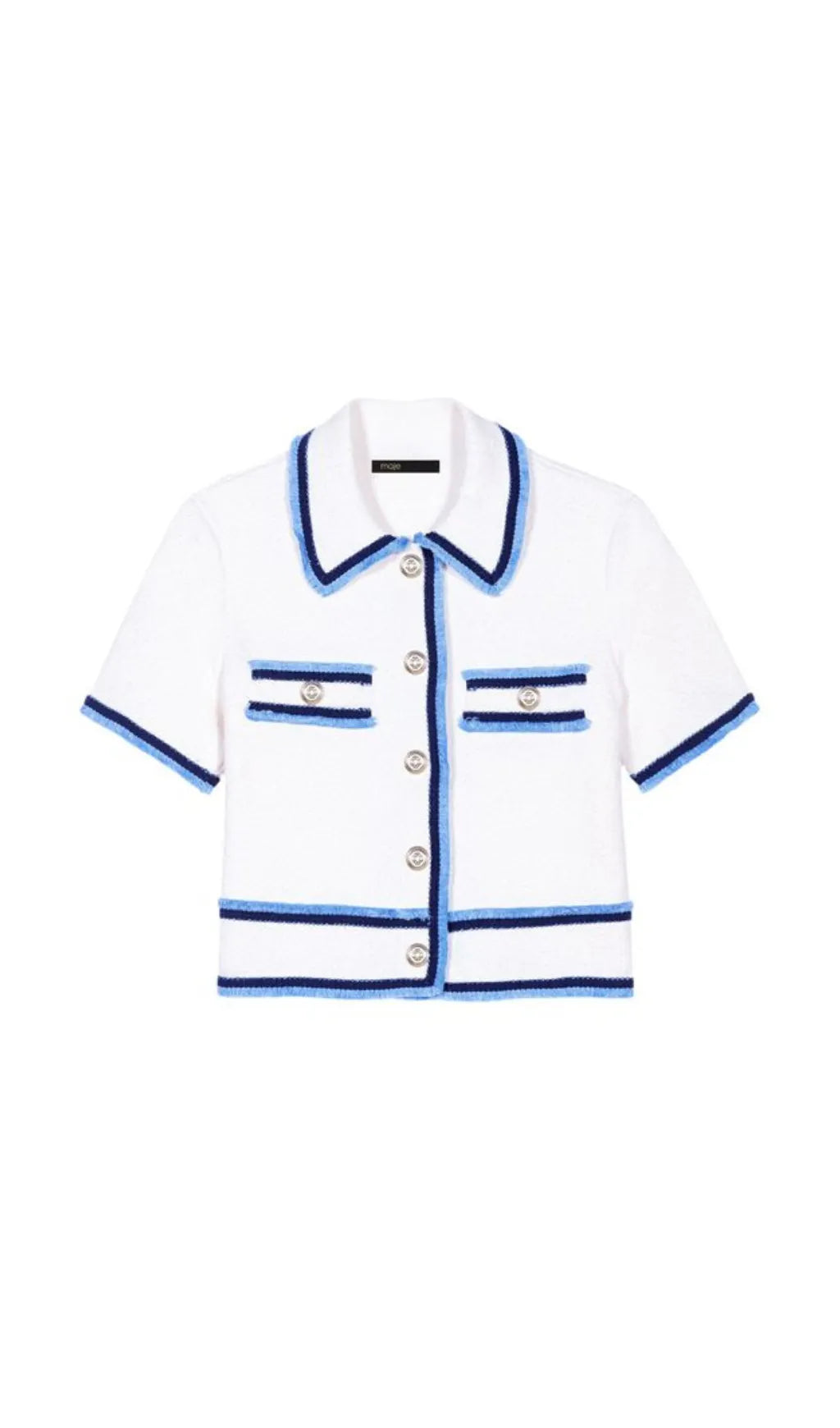 SHORT SLEEVE CROPPED CARDIGAN Flowering Girl
