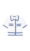 SHORT SLEEVE CROPPED CARDIGAN Flowering Girl