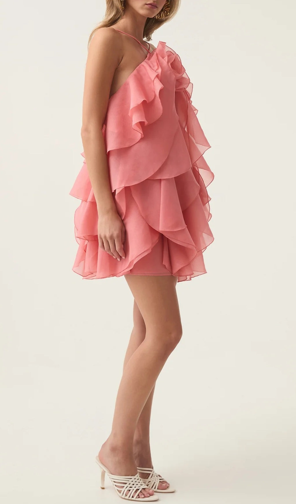 Pandorea Layered Mini Dress Flowering Girl