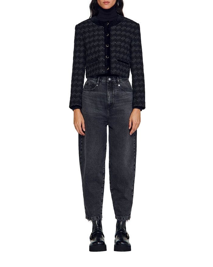 VALI TWEED CROPPED JACKET Flowering Girl