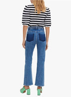 BRAIDED TRIM JEANS Flowering Girl